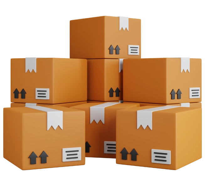 Paketstapel-Illustration